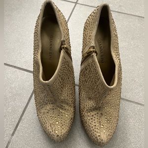 Gianni Bini rhinestone booties